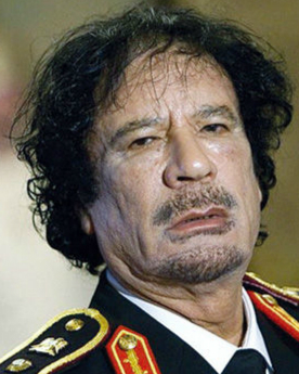卡扎菲照片