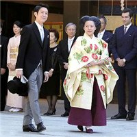 日本绚子公主大婚怎么回事 日本绚子公主大婚什么样子
