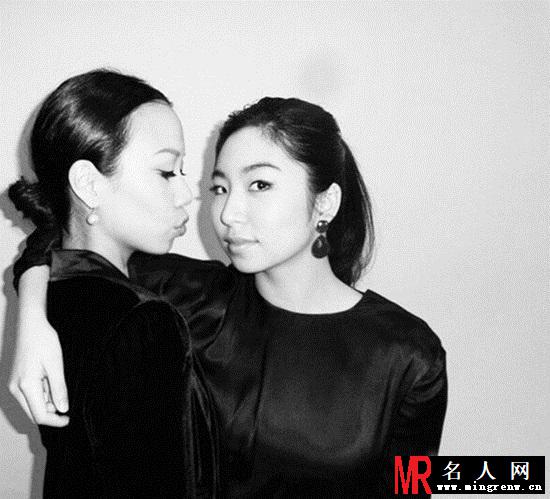 林青霞三个女儿近照曝光 不像老妈？(1)