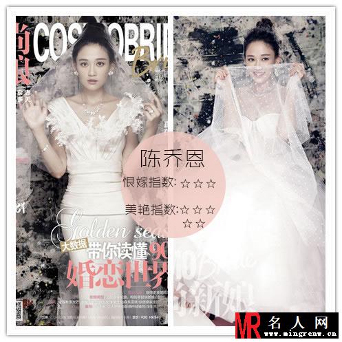 大龄女星恨嫁婚纱照 看看谁最美?(1)