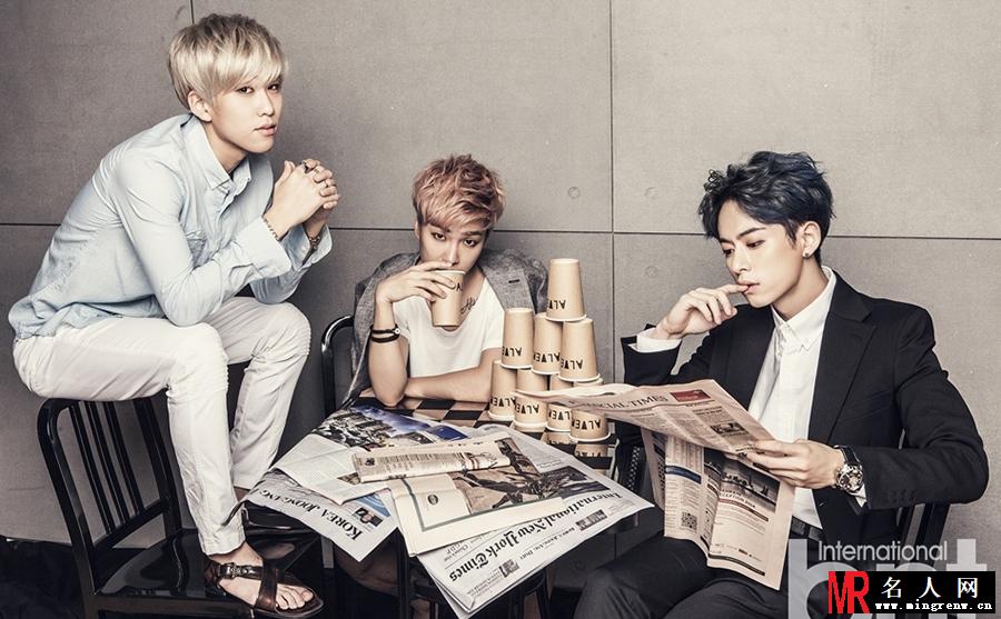 韩团Boyfriend活力写真 诠释异域绅士魅力(1)
