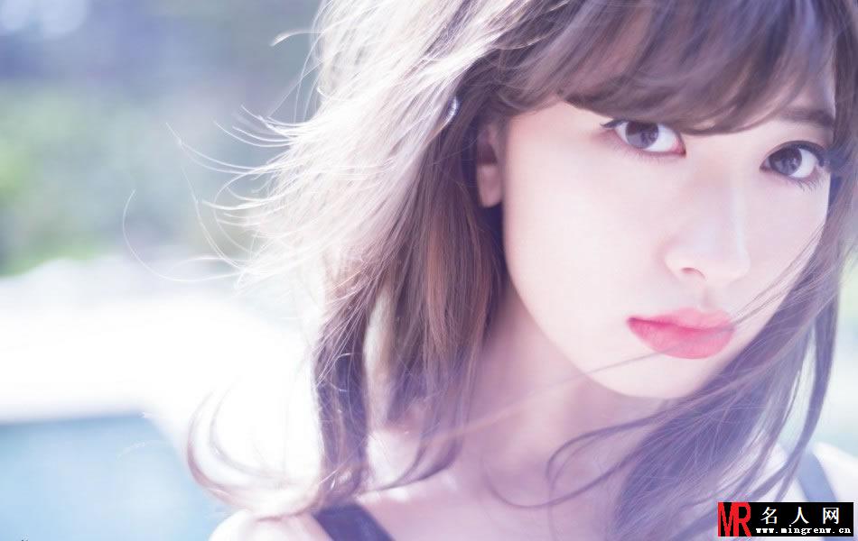 AKB48小嶋阳菜全新性感写真 马甲爆乳深沟诱惑(1)
