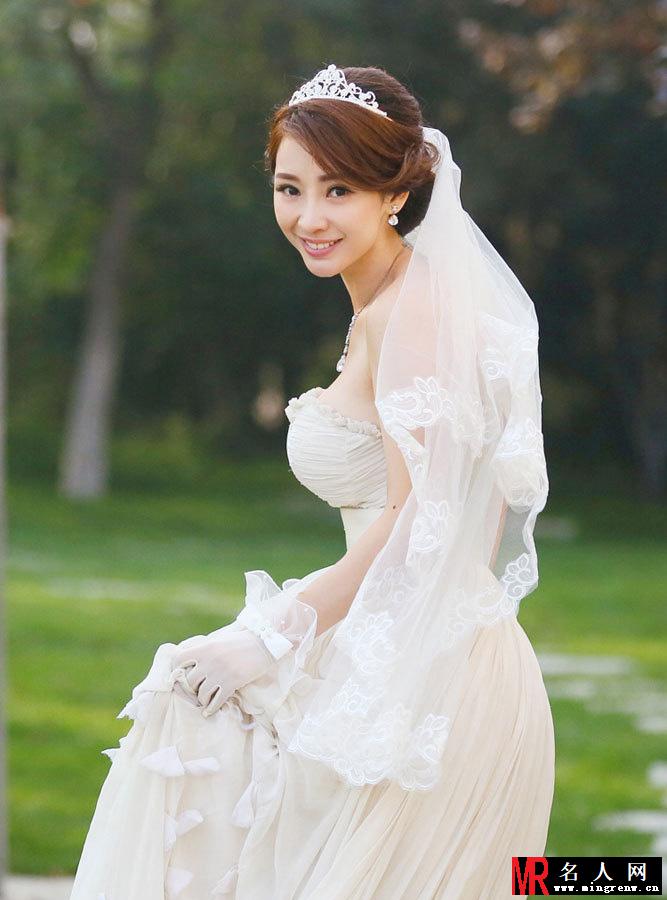 柳岩咱们结婚吧披婚纱 黄金剩女终觅幸福(1)