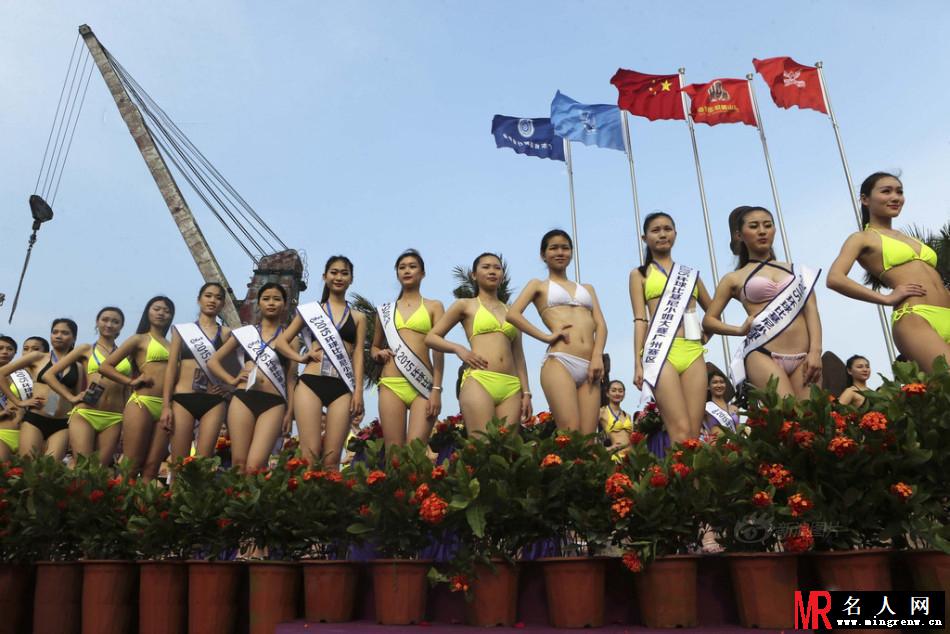 2015海陆空盛筵美女云集 各路美女比基尼争艳(1)