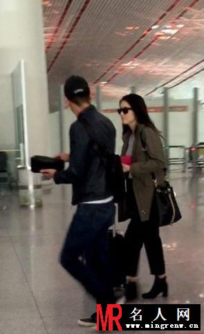 高圆圆婚后怀孕顺其自然 随夫回台湾探亲(1)