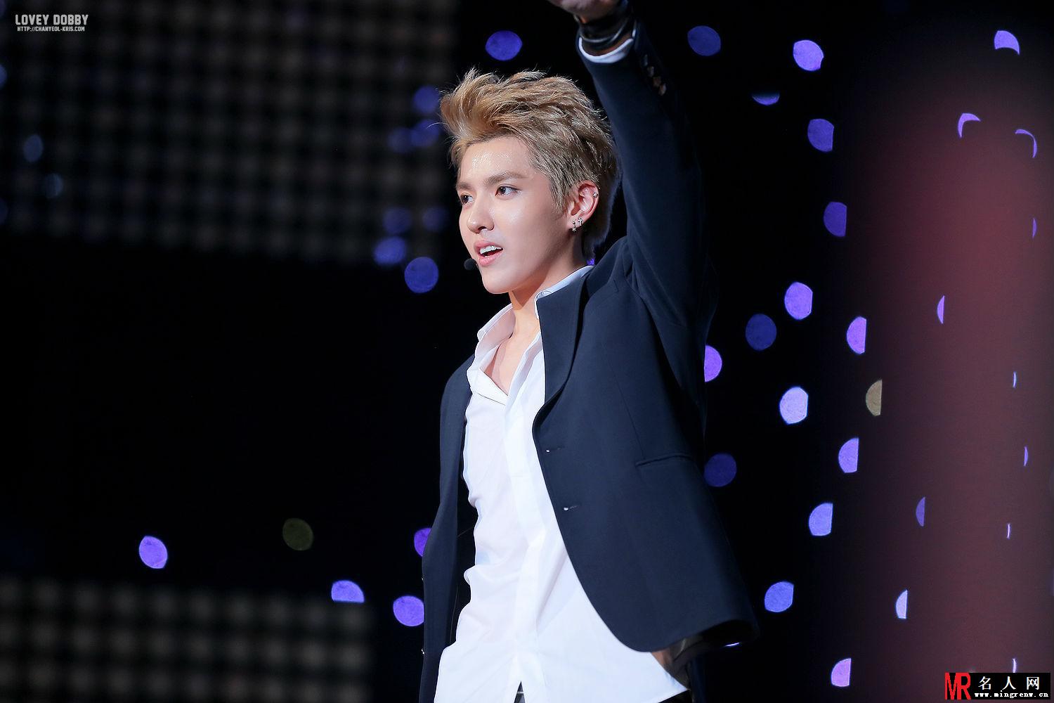 2013年吴亦凡现身美国参加韩国时尚偶像表演(1)