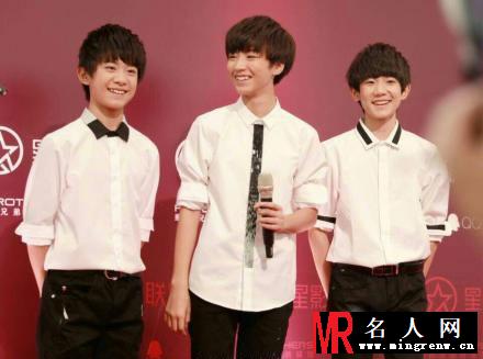 TFBOYS出席《星影联盟》活动现场(1)