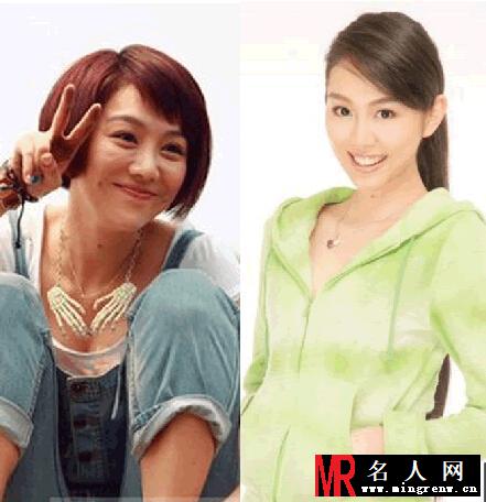 网传姜妍整容前后对比照：秒变大妈(1)