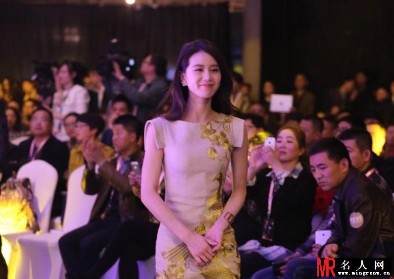 刘诗诗优雅知性旗袍装 红毯性感亮相(1)