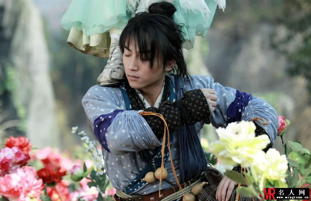 新《神雕侠侣》陈晓花絮照第一波 陈晓片场花絮剧照(1)