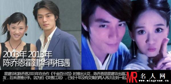 王菲谢霆锋 盘点那些分手十年再聚首明星(1)