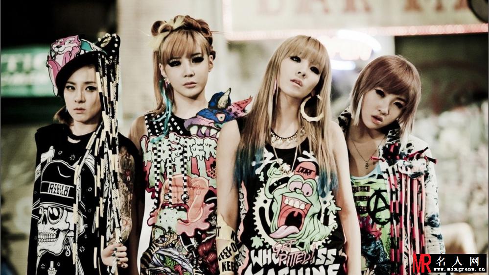 韩女团2NE1高清电脑壁纸(1)