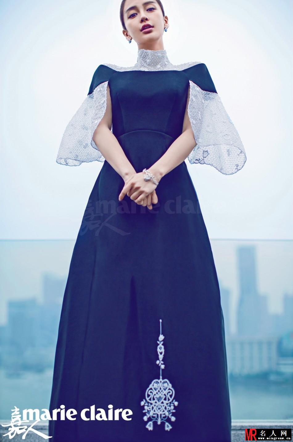 Angelababy唯美写真 美丽迷人如花绽放(1)