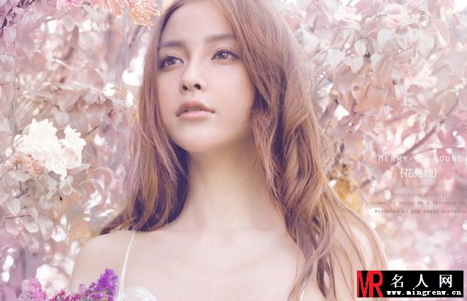Angelababy唯美浪漫“花儿说”高清写真集(1)