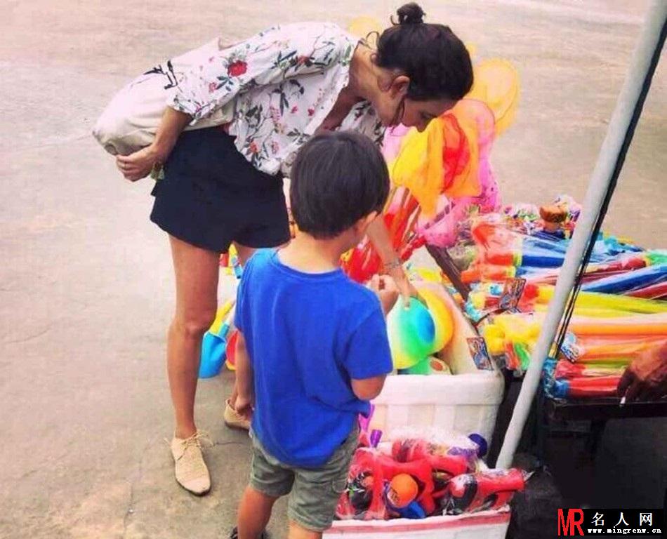 诺一与妈妈开卡丁车耍帅探班老爸刘烨(1)