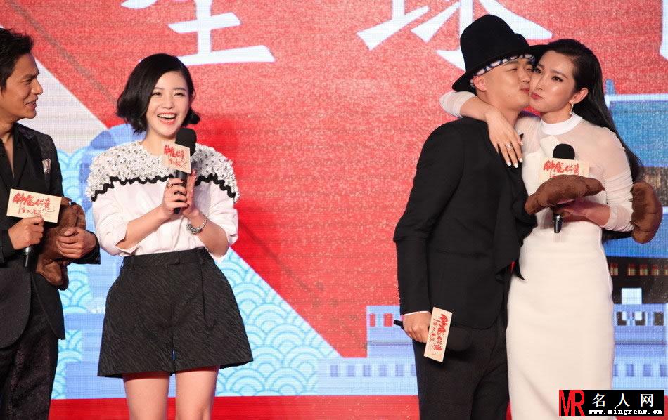 钟馗伏魔首映礼 李冰冰强吻陈坤(1)