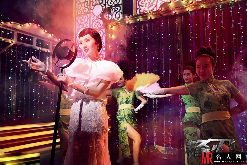 《锋刃》华丽剧照 袁泉变身大上海歌女(1)