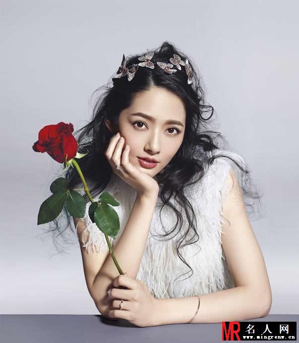 郭碧婷婚纱披身 唯美新娘写真曝光(1)