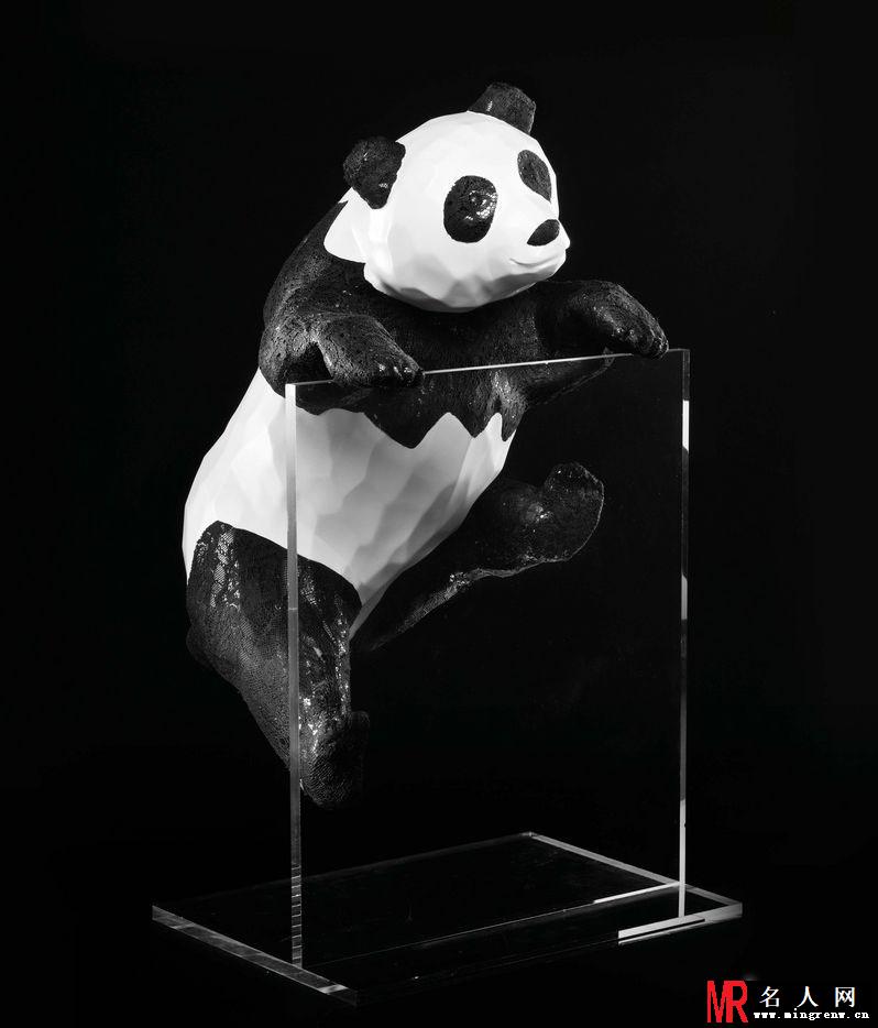 周迅黄晓明携众星拍公益写真 为大熊猫筹款(1)