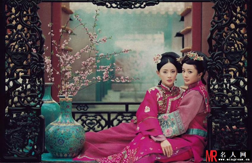 杨幂冯绍峰古装登封面 演绎唯美穿越(1)