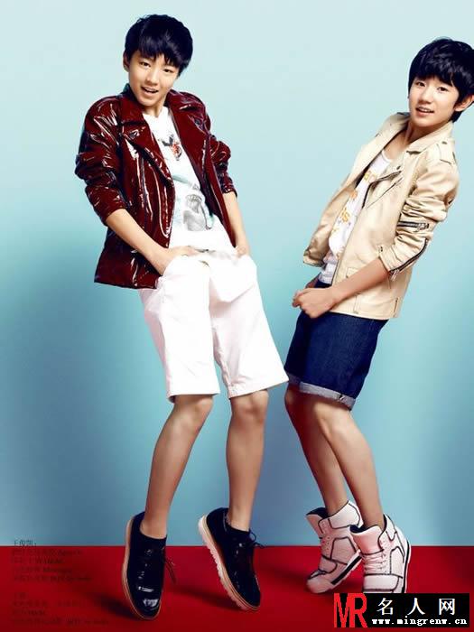 TFBOYS14年7月时尚写真 青春飞扬充满活力(1)