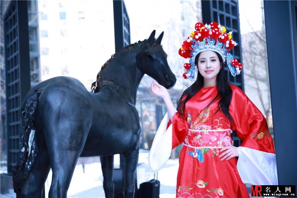 K奶戴予桐情人节拍写真 秀爆乳变最美女财神(1)