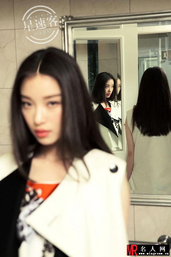 倪妮最新时尚写真 冷艳妆容艳惊四座(1)