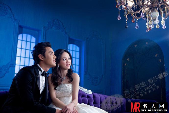 陈乔恩明道：我们结婚了 唯美婚照曝光(1)