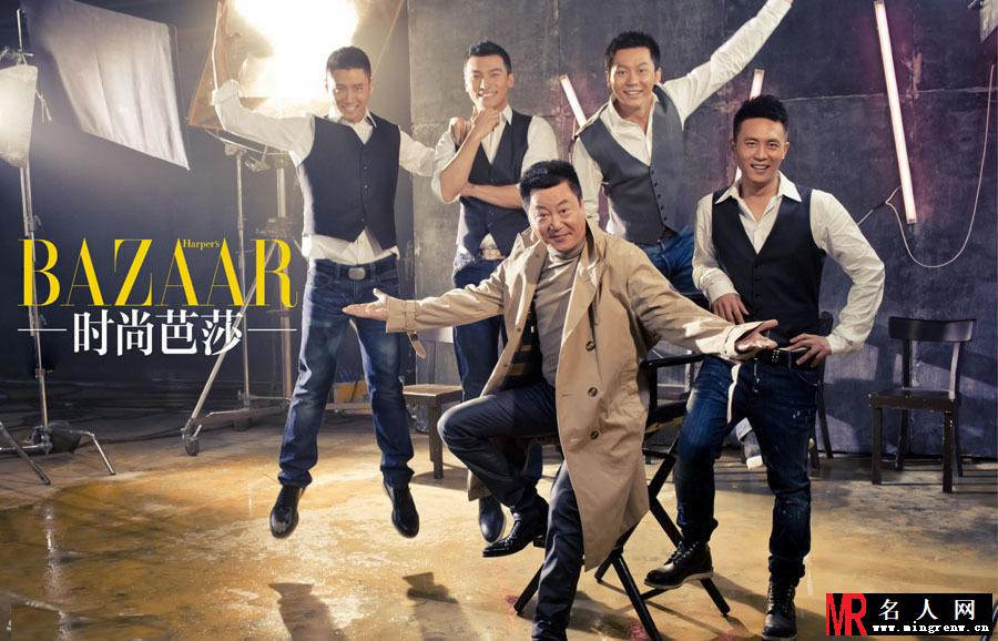 李晨携北京青年主演拍摄时尚大片 演绎酷炫质感(1)
