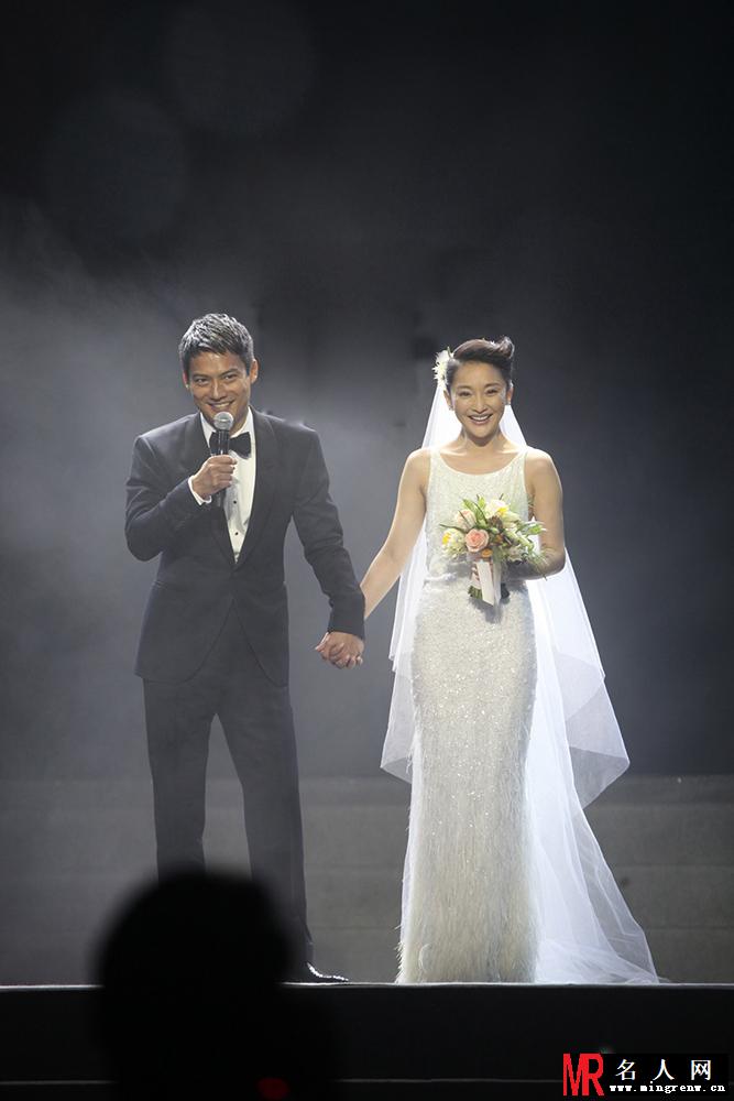 周公子出嫁了 高圣远周迅甜蜜婚礼现场(1)