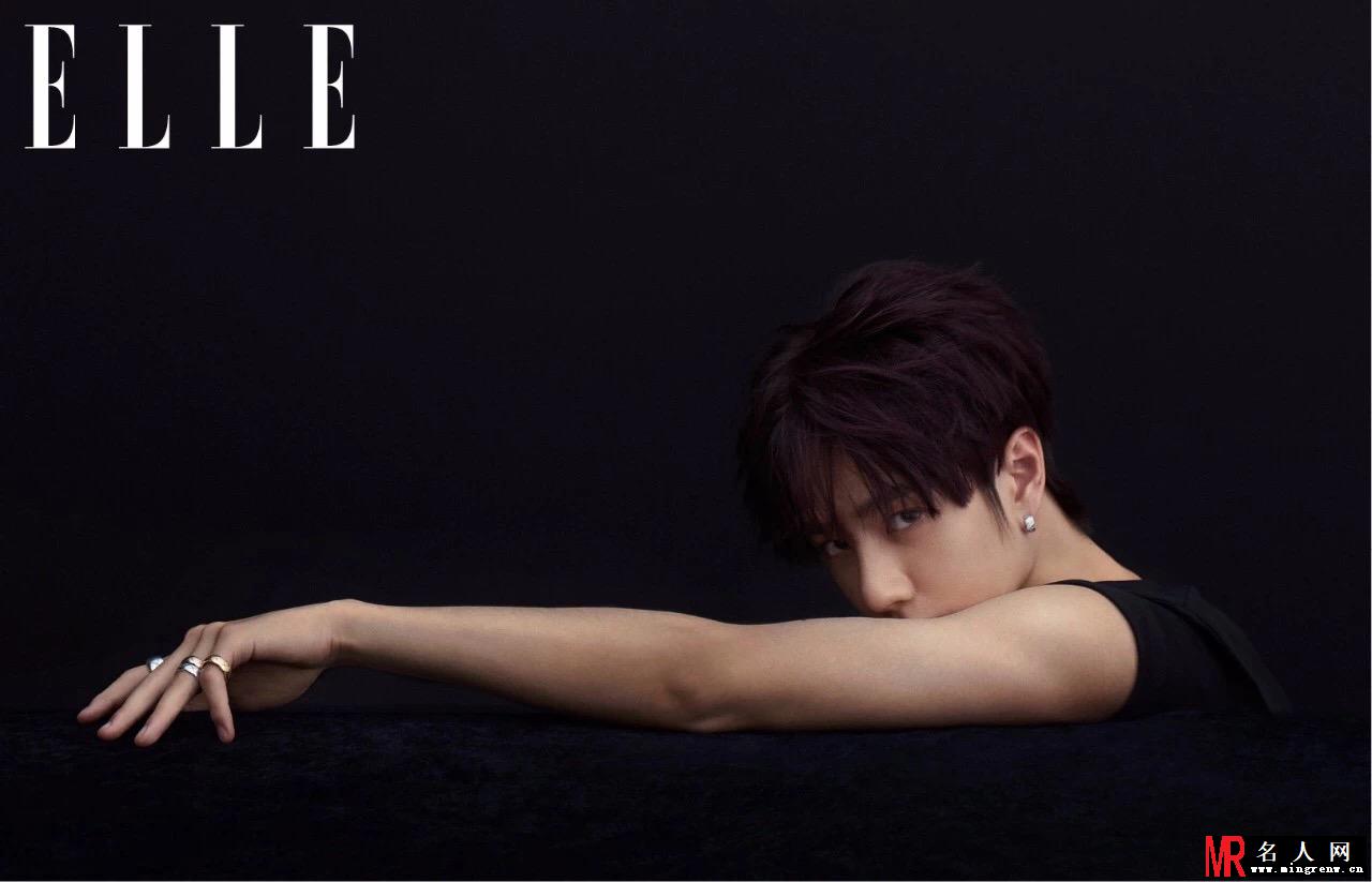 王一博ELLE写真 展现阳光活力(1)