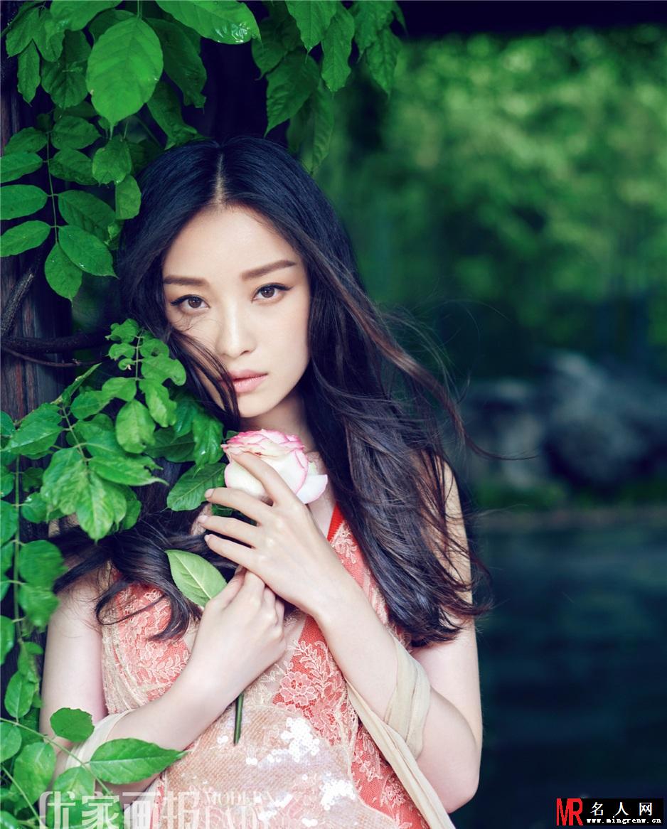 倪妮大片古韵美如画 仙气十足(1)