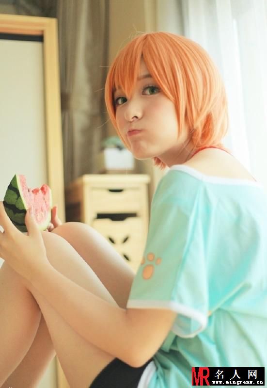 徐娇Cosplay星空凛 粉嫩俏皮萌萌达(1)