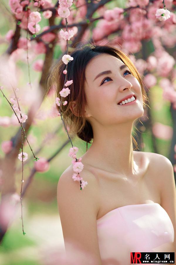 毛林林花仙子写真 展现甜美气质(1)