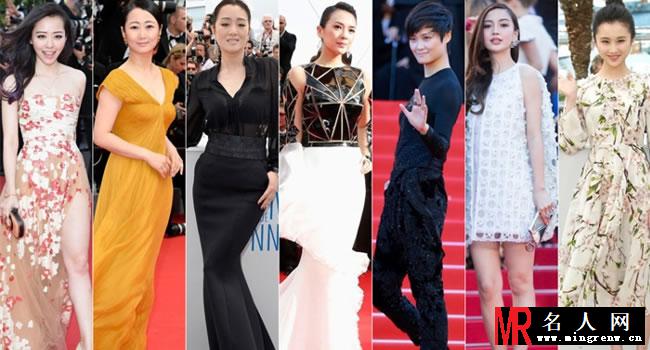 盘点本届戛纳红毯中国女星 巩俐霸气亮相(1)