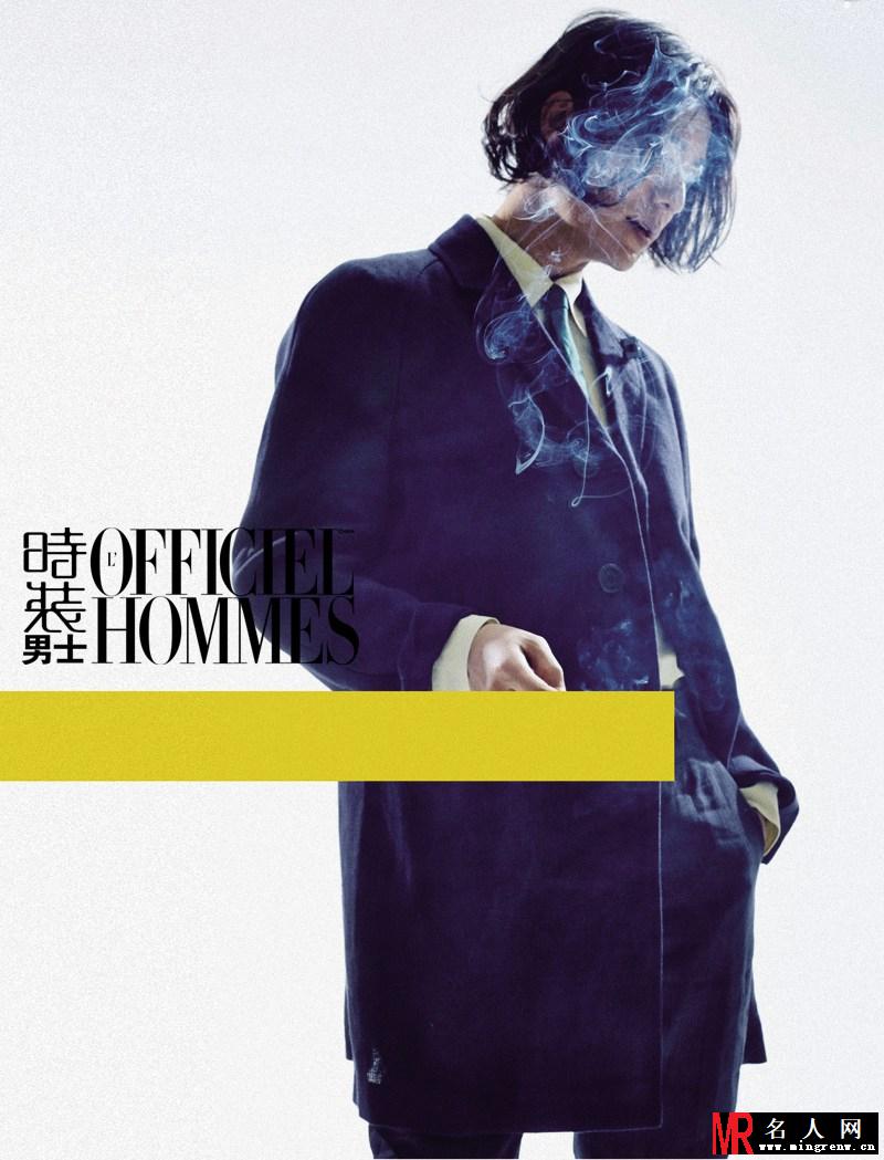 陈坤长发登时尚封面 放荡不羁爱自由(1)