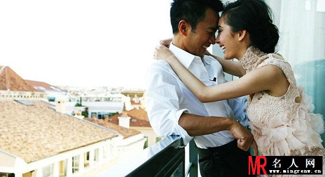 杨幂刘恺威甜蜜婚照 俊男美女羡煞旁人(1)