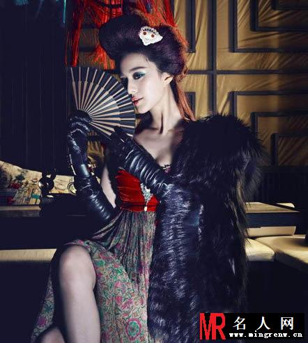 范冰冰武则天开机在即 霸气写真女王范(1)