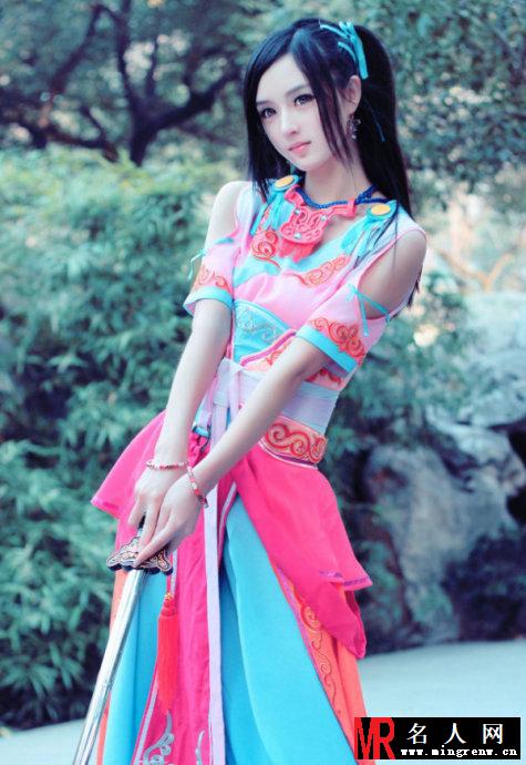 陈丹婷清纯唯美古装写真 散发娇弱迷人风情(1)