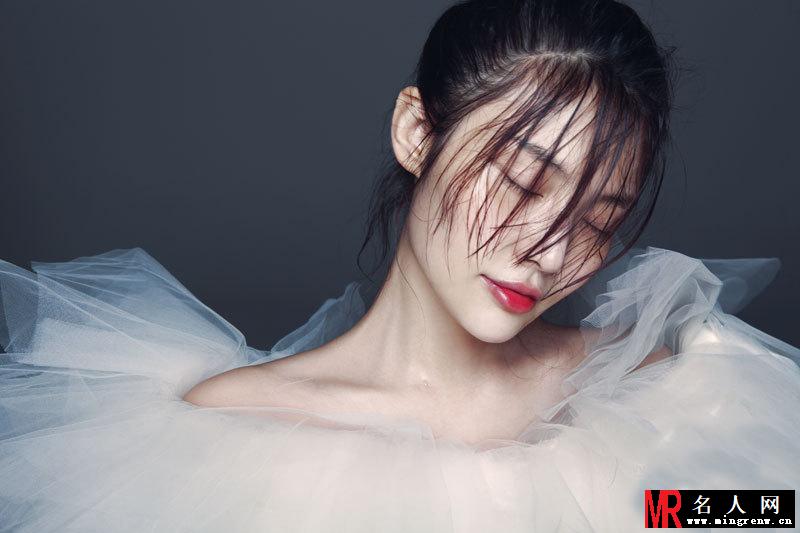 徐冬冬另类婚纱写真 造型唯美独特(1)