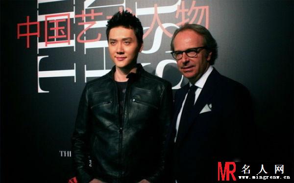 2013年姚晨冯绍峰出席HOGAN上海开幕剪彩仪式(1)