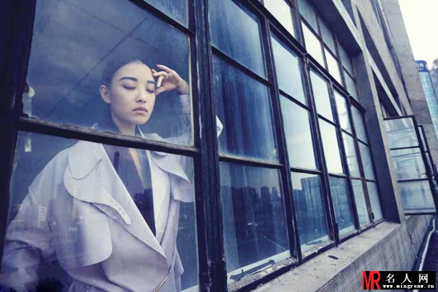 倪妮美艳时尚大片 高冷干练尽显魅惑(1)