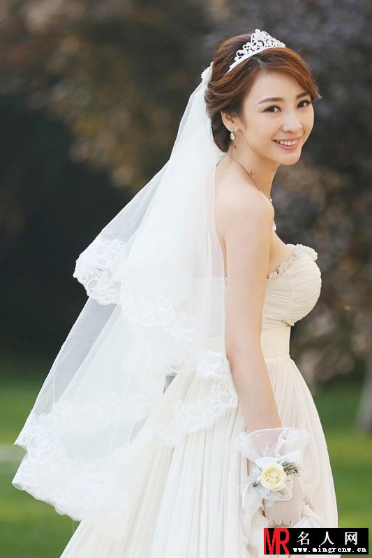 柳岩咱们结婚吧披婚纱 黄金剩女终觅幸福(1)