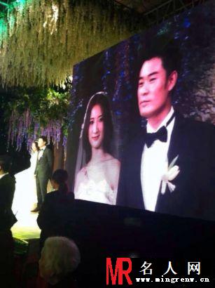 网友曝陈赫与前妻福州婚礼现场照片(1)