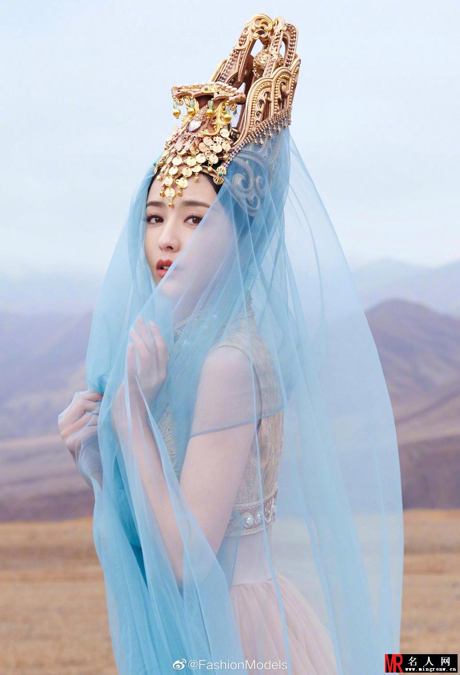 佟丽娅舞剧推广写真 网友：是仙女本仙没错了！(1)