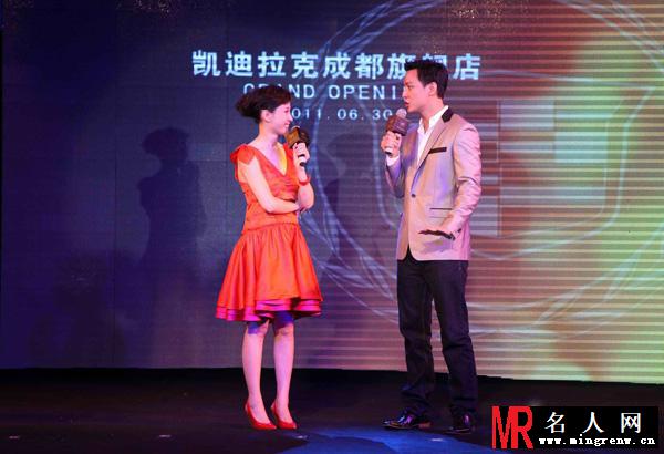 吴彦祖成都亮相 助阵凯迪拉克开业庆典 成大牌帅气新代言(1)