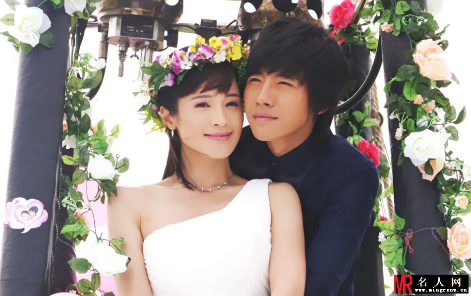 俞灏明石小群8090曝婚纱照 姐弟恋唯美来袭(1)