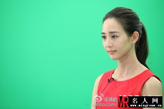 2015年5月张钧甯做客张钧甯光影新博客(1)