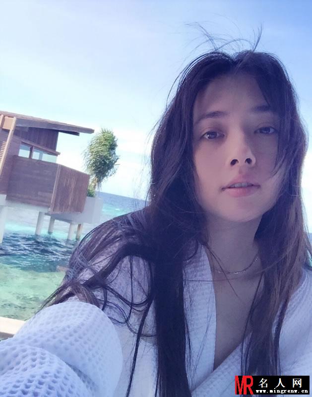 郭碧婷素颜照曝光 青春活力小清新(1)