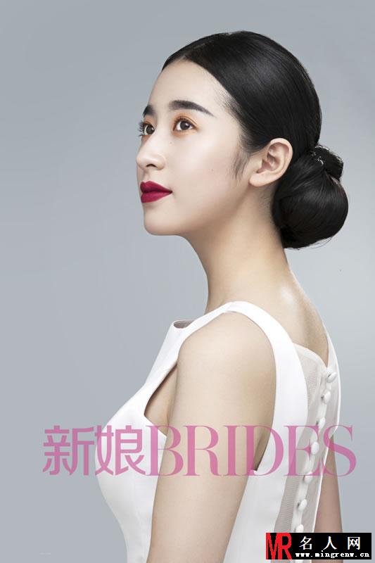 周雨彤唯美婚纱写真 甜美清新(1)